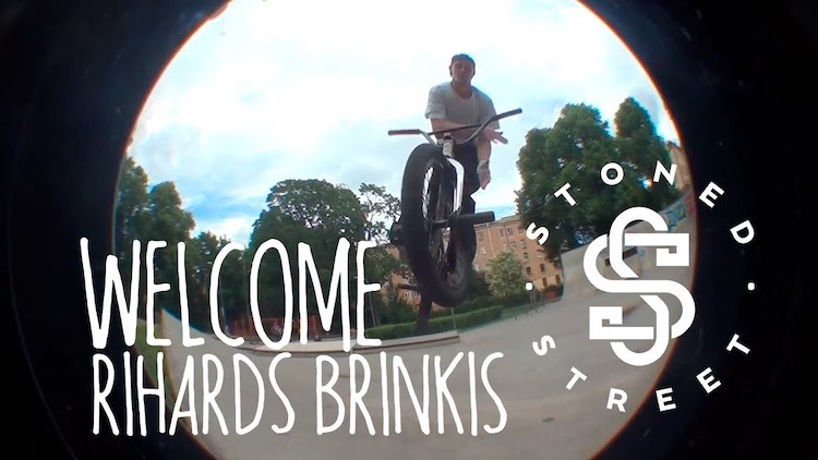 Stoned Street Rihard Brinkis Welcome BMX video