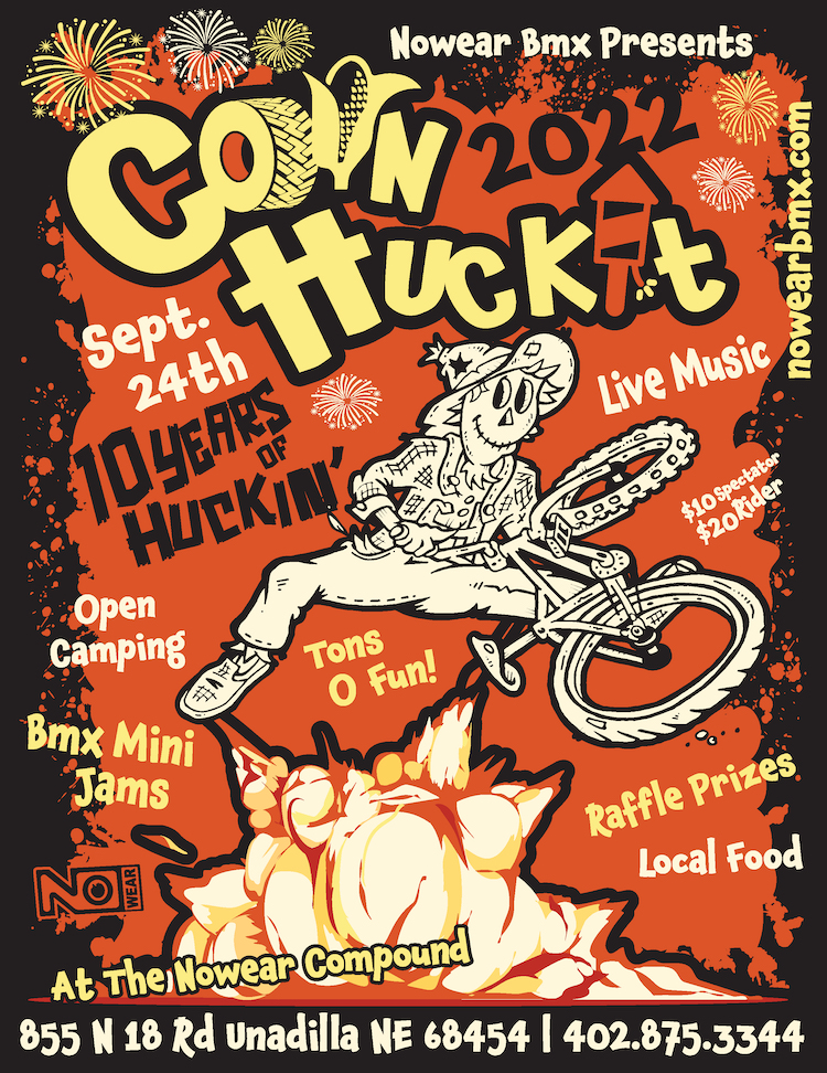 Cornhuckit Jam 2022 flyer