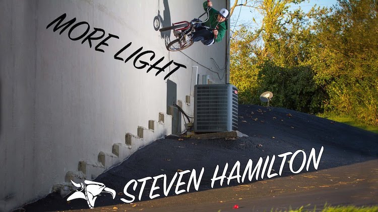 Steven Hamilton More light BMX video