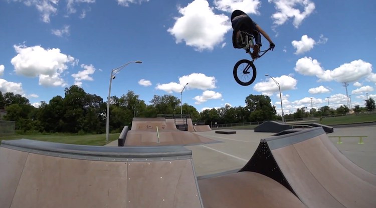 Tyler Frenzel Round Here BMX video