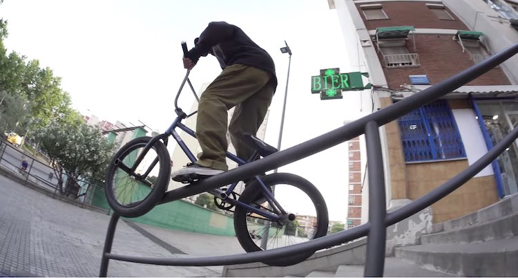 VGBikes Juan Delgado In Barcelona BMX video