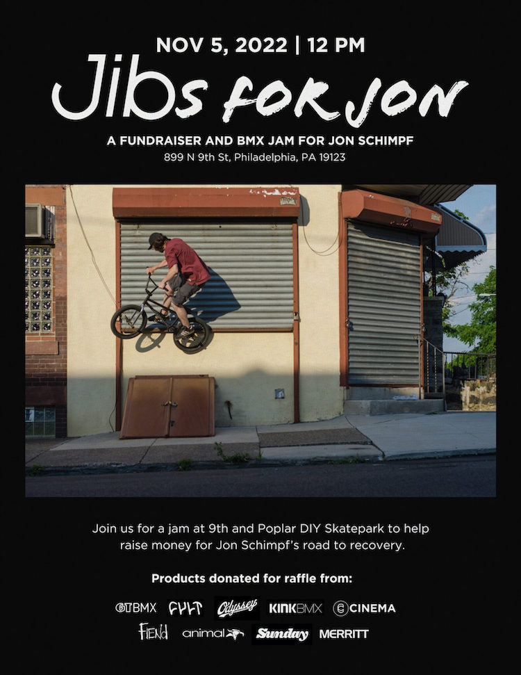 Jibs for Jon BMX fundraiser