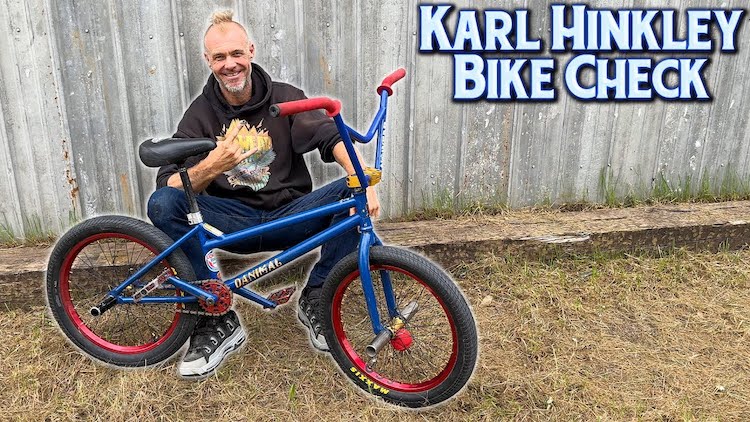 Karl Hinkley 2022 Video Bike Check BMX