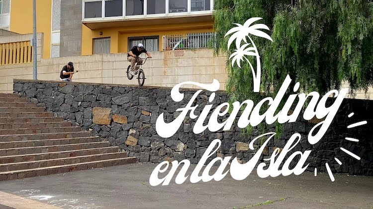 Mati Lasgoity Fiending Tenerife BMX video