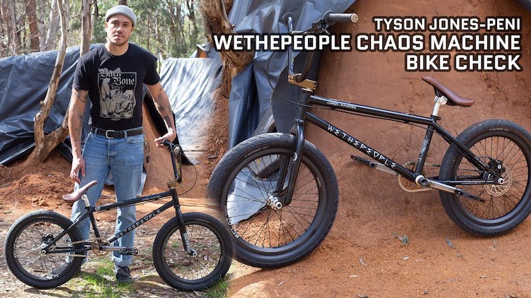 Tyson Jones Peni Video Bike Check BMX