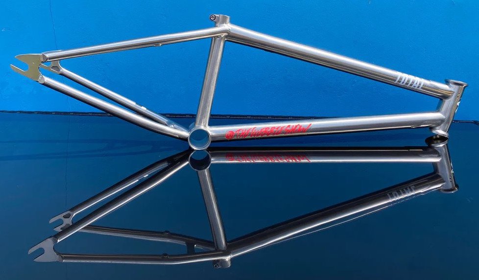 Total BMX Mark Webb TWS Titanium BMX frame