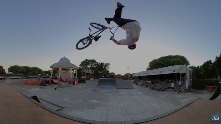 Chris Bates BMX video