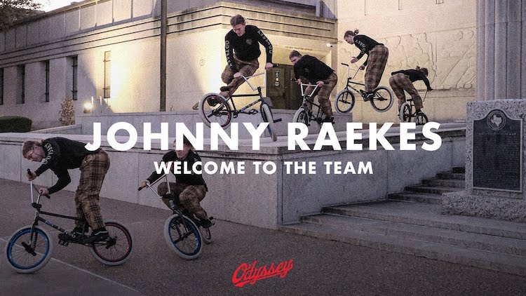 Odyssey BMX Johnny Raekes Welcome Video