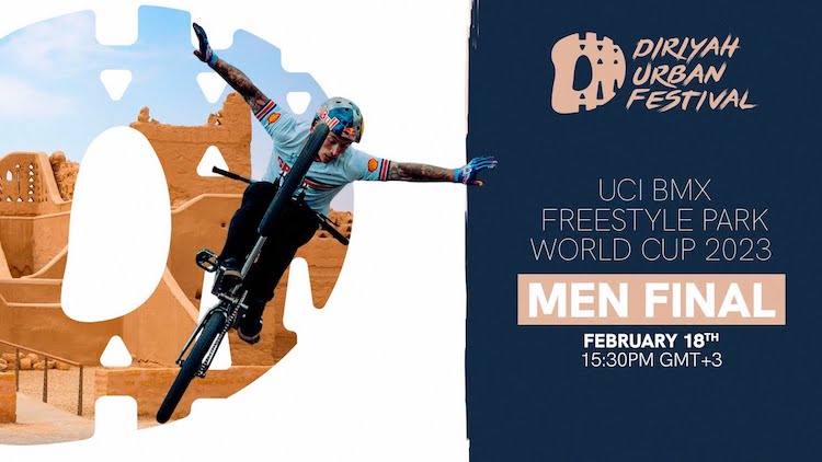 UCI BMX Freestyle Park World Cup Saudi Arabia Replay