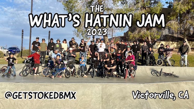 What's Hatnin Jam BMX