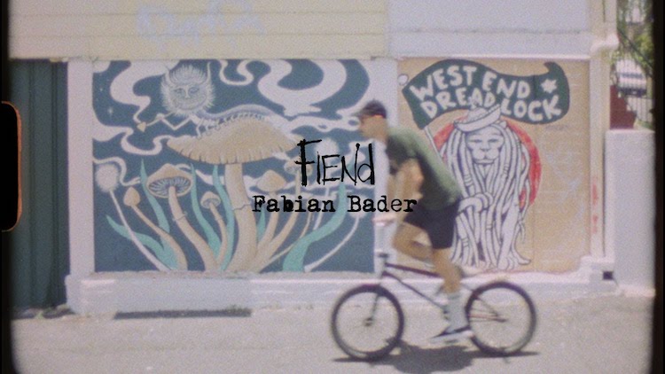 Fiend BMX Fabian Bader In Australia