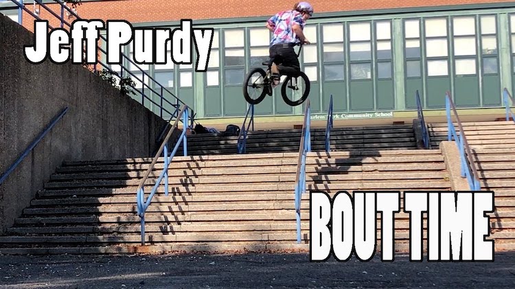 Jeff Purdy Daily Grind Bout Time BMX