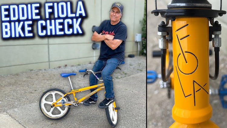 Eddie Fiola Bike Check BMX