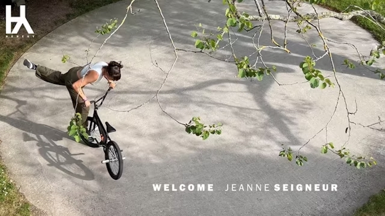 Heresy BMX Jeanne Seineur Welcome Video