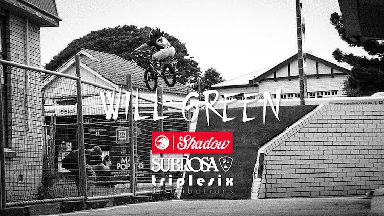 Will Green Shadow Conspiracy Subrosa Brand BMX