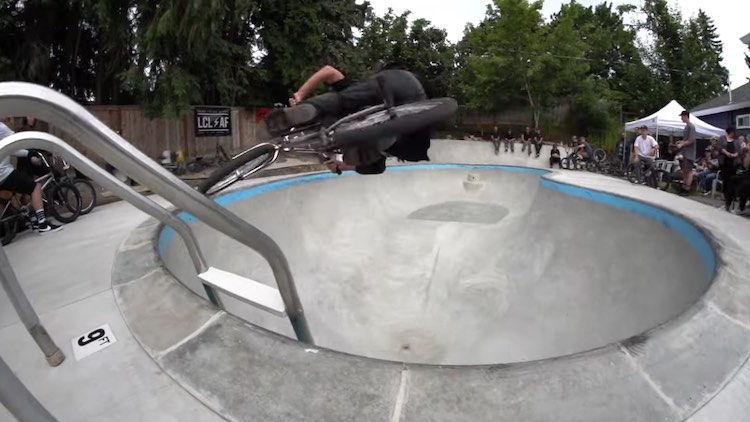 Dean's Dream BMX Pool Riding