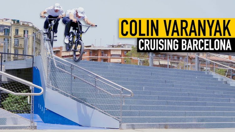 Colin Varanyak Cruising Barcelona Adidas BMX