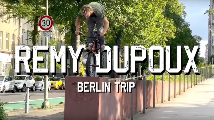 Bros Bike Store Remy Dupoux In Berlin BMX video