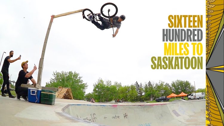 1600 miles to Saskatoon BMX video