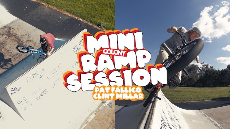 Colony BMX Knox Mini Ramp Session