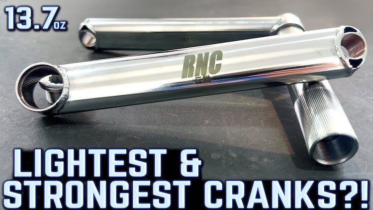 RNC Legend BMX Cranks