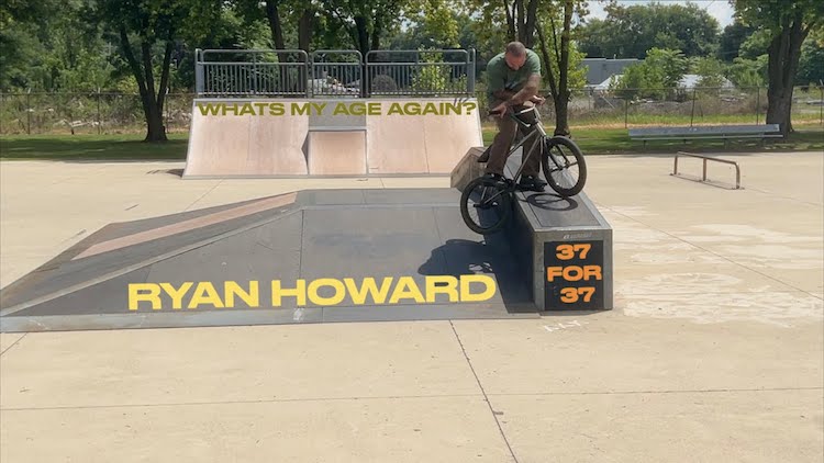 Ryan Howard 37 for 37 BMX