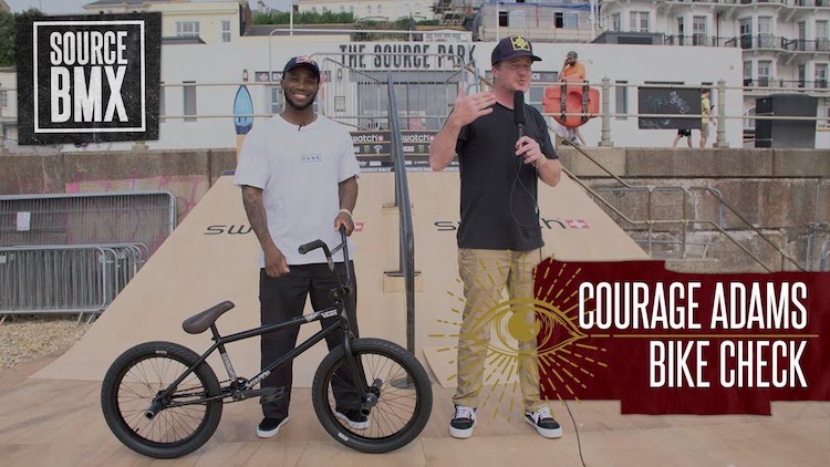 Source BMX Courage Adams 2023 Bike Check BMX