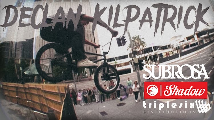 Shadow Conspiracy Subrosa Brand Declan Kilpatrick BMX 2023