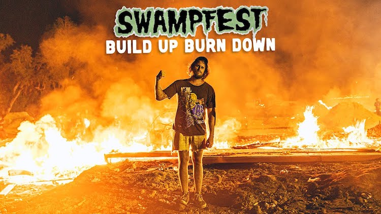 Swampfest Documentary Build Up Burn Down BMX