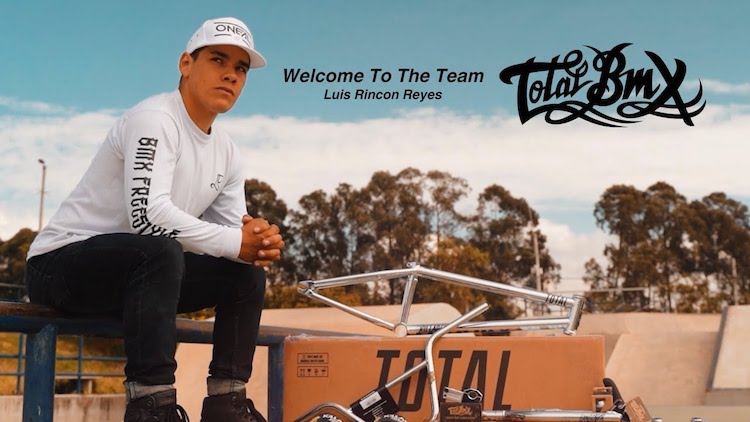 Total BMX Luis Rincon Welcome Video