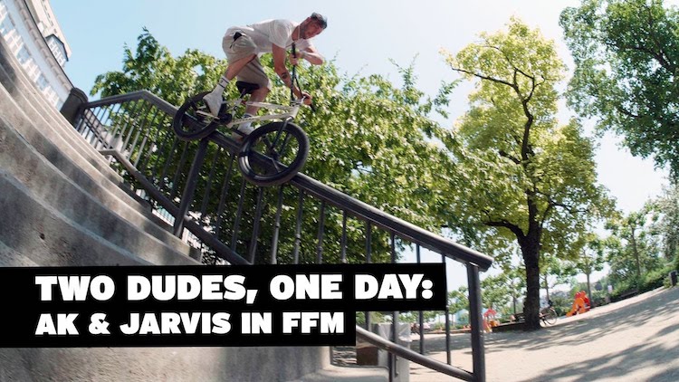 Two dudes one day Alex Kennedy Joe Jarvis BMX