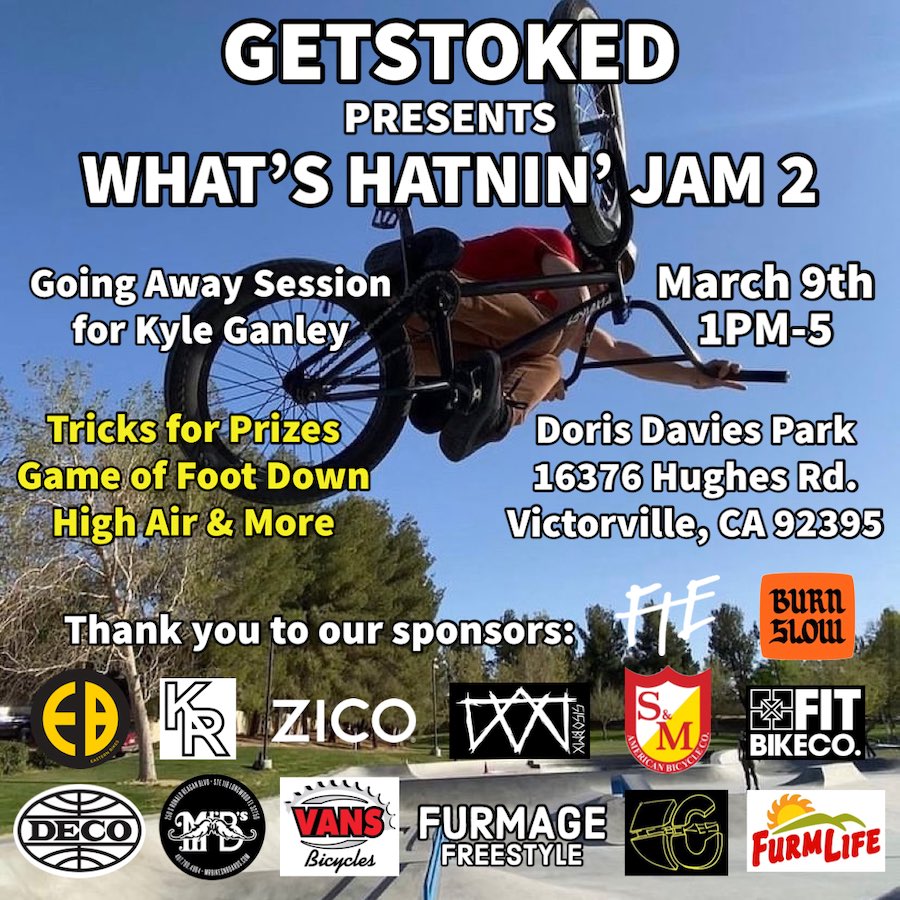 What Hatnin' Jam 2 Flyer