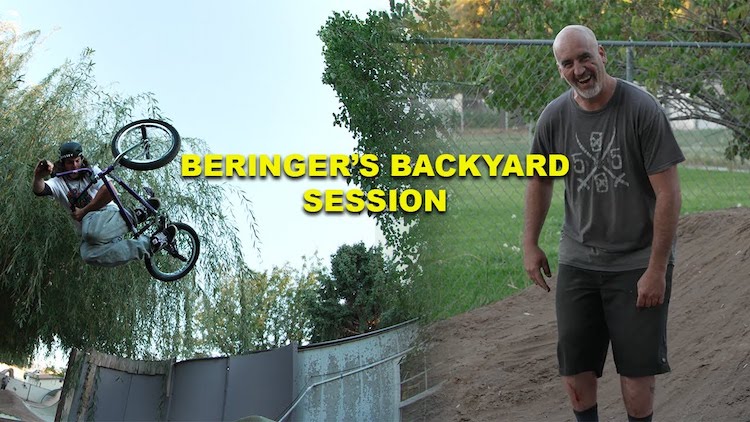 Matt Beringer Backyard Session BMX