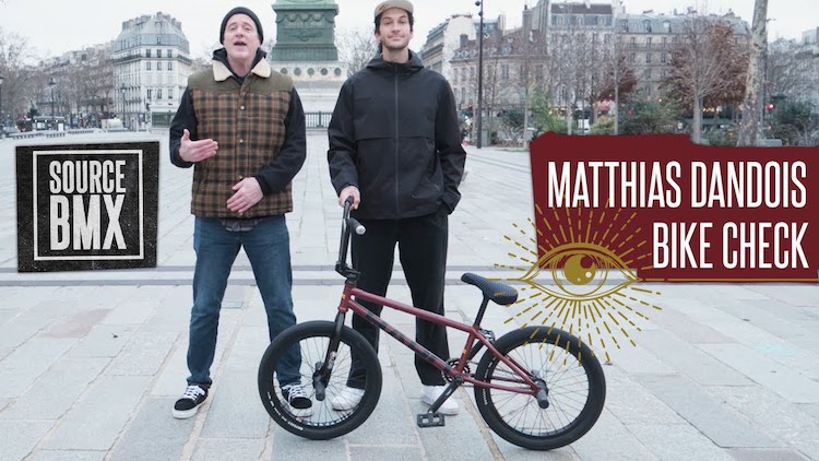 Source BMX Matthias Dandois 2024 Bike Check