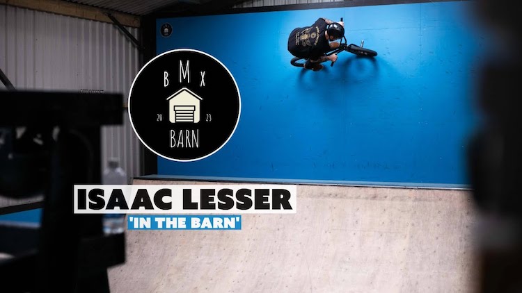 BMX Barn Isaac Lesser In The Barn