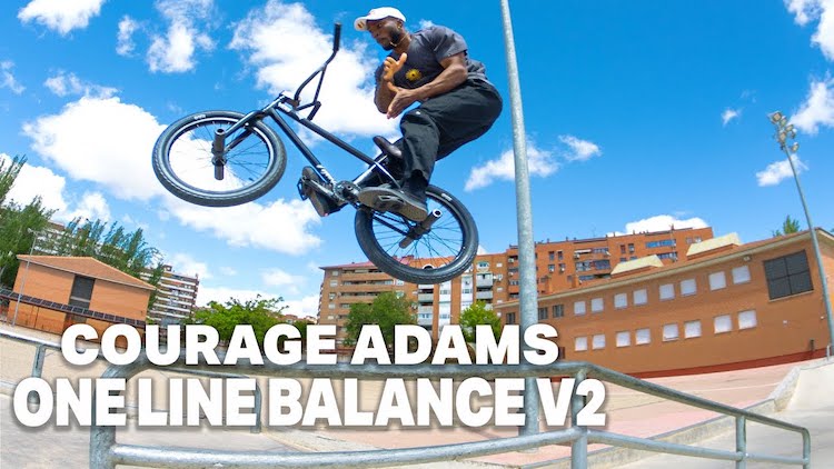 Courage Adams One Line Balance V2 BMX