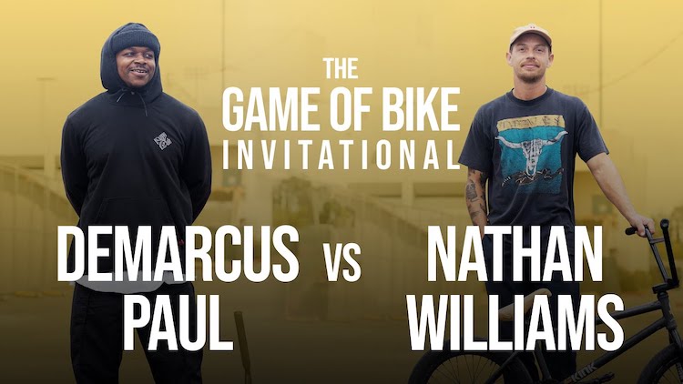 Demarcus Paul Nathan Williams The Game of BIKE Invitational