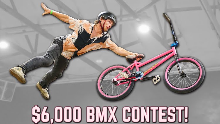 Middle of Nowear 2024 BMX contest