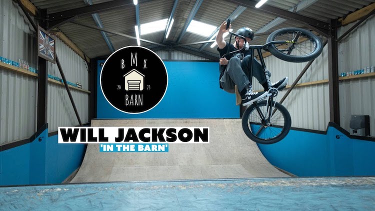 Will Jackson BMX barn