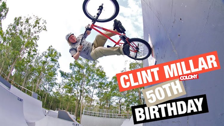 Colony BMX Clint Millar 50th Birthday