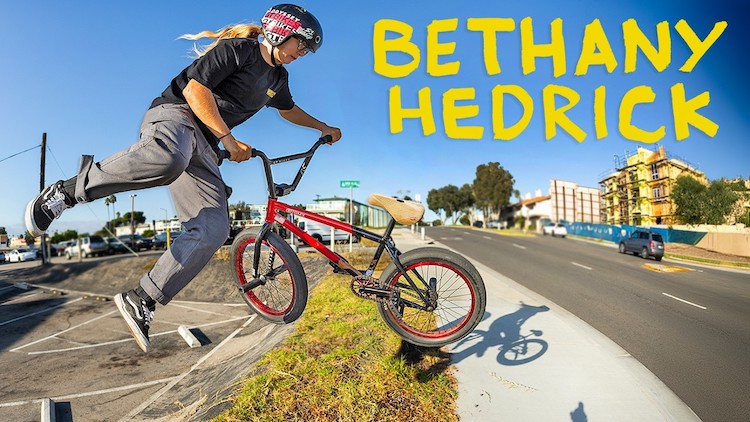 GT BMX Bethany Hedrick On The Grind