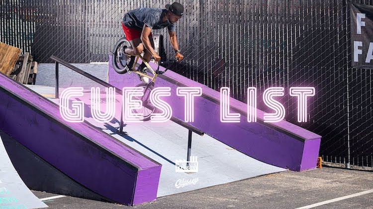 Odyssey BMX Guest List Devin Burks Markell Jones