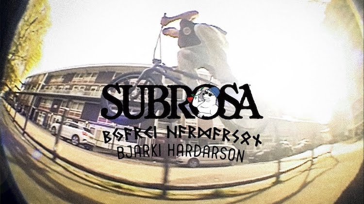 Subrosa Brand Bjarki Hardarson Glacier Blue BMX