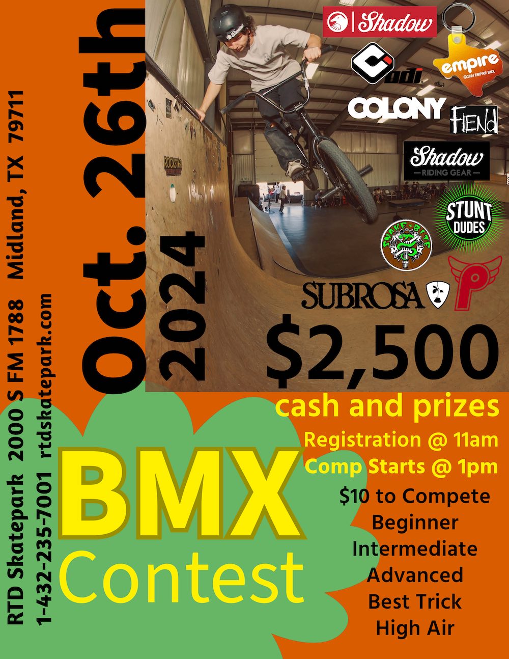 RTD Contest Flyer 2024 BMX