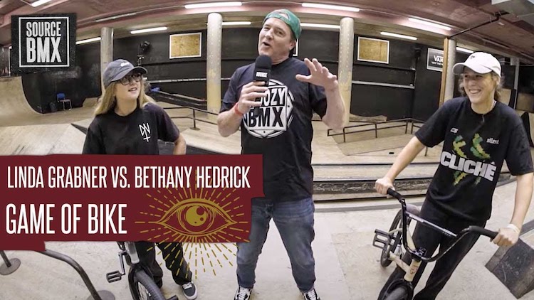 Source BMX Game of BIKE Linda Grabner Bethany Hedrick