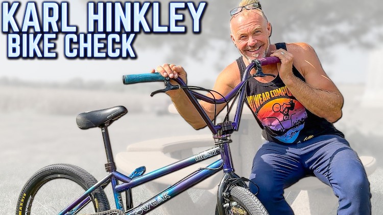 Karl Hinkley 2025 BMX Bike Check