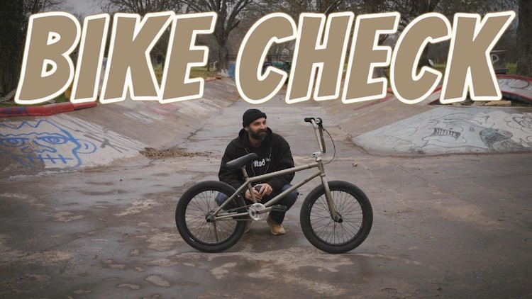 Corey Martinez 2025 Bike check BMX