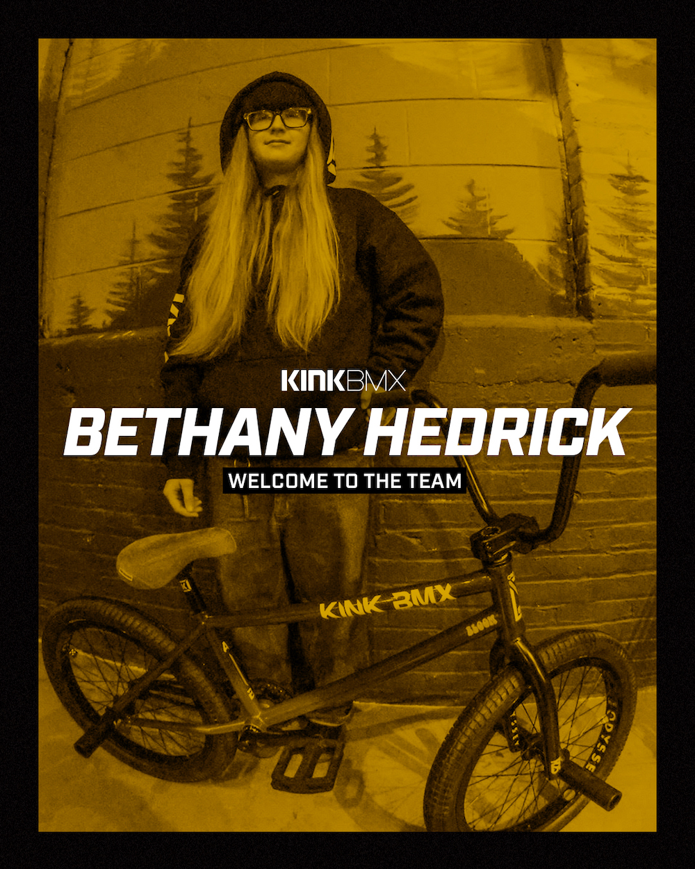 Bethany Hedrick On Kink BMX