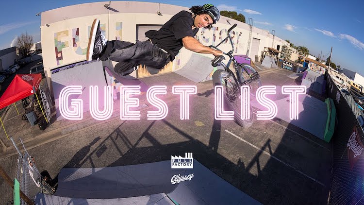 Odyssey BMX Guest List Dennis Enarson Kevin Peraza