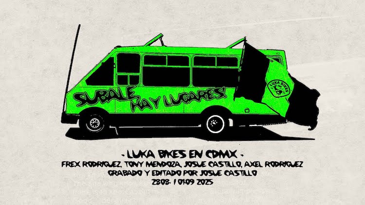 Luka Bikes In Mexico City BMX